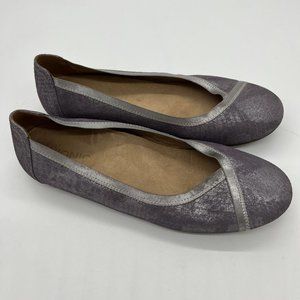 Vionic Women Caroll Sparkle Ballets loafer flats shoes sz 9.5